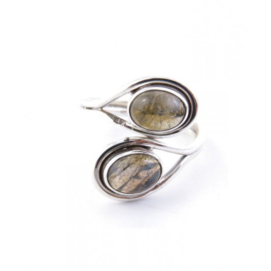 Labradorite - silver ring